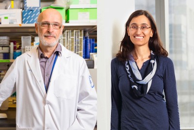 The Center for Tumor Immune Systems Biology is led by Principal Investigators Dr. Christina Leslie (right) and Dr. Alexander Rudensky (left)