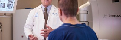 MSK radiation oncologist and anal cancer expert Christopher Crane
